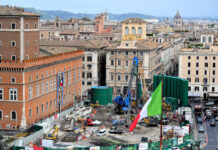 Roma, da domenica nuova viabilità piazza Venezia fino a 2031 Roma, da domenica nuova viabilità piazza Venezia fino a 2031