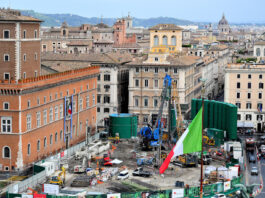 Roma, da domenica nuova viabilità piazza Venezia fino a 2031