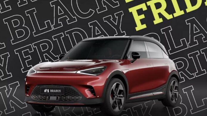 Smart lancia 7 offerte Black Friday dedicate ai modelli #1 e #3