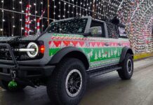 Get your Jeep or Bronco holiday-ready with Mek’s “ugly sweater” vehicle armor