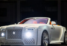 A Dubai il tuner Venuum trasforma in 'muscle cabrio' l'elegante Rolls-Royce Dawn