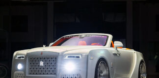 A Dubai il tuner Venuum trasforma in 'muscle cabrio' l'elegante Rolls-Royce Dawn