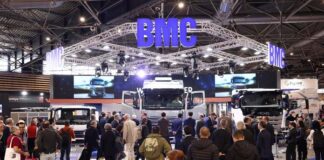 BMC, BMC 417 Light Truck, BMC NEXIO EU 4×2 Long Distance Truck at the fair
