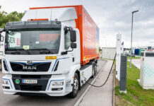 Beihilfe für E-Lkw-Ladeparks an deutschen Autobahnen genehmigt MAN