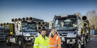 Due Unimog nella flotta dell'Environment Agency per contrastare le emergenze