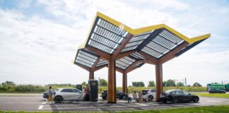 Fastned-Schnellladestation