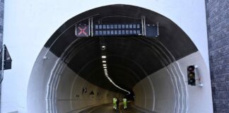 Maltempo, chiude per la neve il tunnel di Tenda