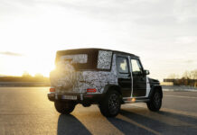 Mercedes Classe G Cabriolet, al via i test dinamici