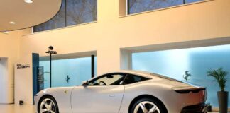 New 2+ coupe GT model Amalfi with V8 engine
