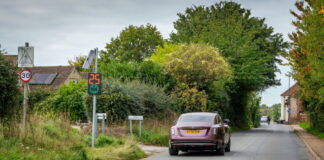 Rolls-Royce funds new Speed Indicator Devices to improve road safety in local community