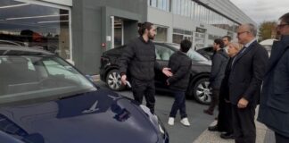 Stroppa, Gualtieri testa guida assistita di ultima generazione