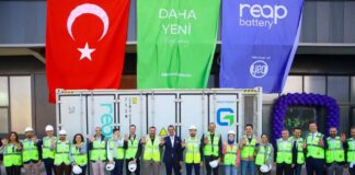 YEO Technology Reap Battery factory started production
