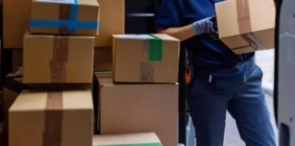 Ministry of Commerce, goods transported via postal and express cargo…
