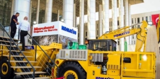 A new truck for the underground mining industry: Komatsu HX20…
