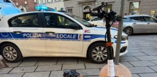 A Piacenza sequestrato un monopattino che arriva a 98 km/h