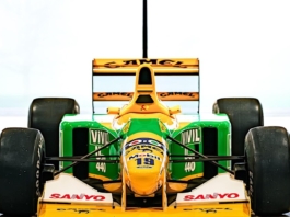 All'asta online la Benetton F1 1992 guidata da Schumacher