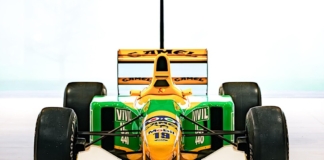 All'asta online la Benetton F1 1992 guidata da Schumacher