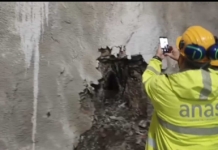 Anas, a Maratea abbattuto l'ultimo diaframma della galleria 'Acquafredda'