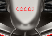 Audi festeggia il primo avvio della monoposto di Formula 1 Audi festeggia il primo avvio della monoposto di Formula 1