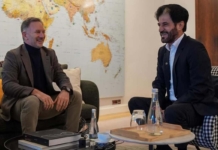 F1 2026: Christian Horner e Mohammed Ben Sulayem (FIA) - Foto: Instagram @Mohammed.Ben.Sulayem