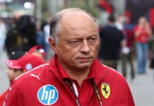 Compression ratio trick, Ralf Schumacher remembers 2019: “Ferrari should just shut up…” F1 GP Azerbaigian 2025, Baku: Frederic Vasseur (Scuderia Ferrari) - Foto: Getty Images