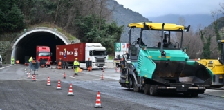 Dal 12 gennaio riprendono i cantieri autostradali di Aspi in Liguria