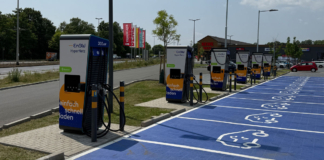 EnBW-Schnellladestationen-Elektroauto