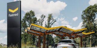 Fastned-Schnellladestation