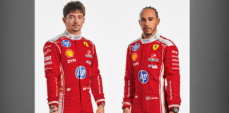 Le nuove tute Ferrari 2026 di Lewis Hamilton e Charles Leclerc