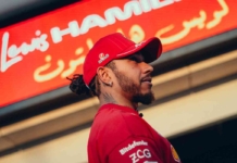 Lewis Hamilton in Qatar