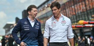 F1 GP Olanda 2024, Zandvoort: James Vowles (Williams F1) e Toto Wolff (Mercedes AMG F1) - Foto: Getty Images