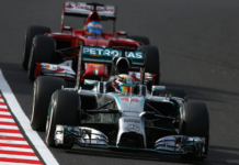 Hamilton (Mercedes) e Alonso (Ferrari) nel 2014