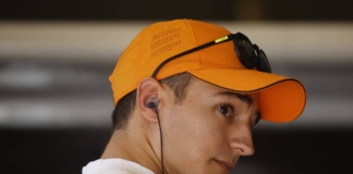 Alex Palou nel box McLaren F1 nel GP USA 2022 - Foto: Getty Images