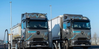 Mercedes-Elektro-Lkw-MCS-Test