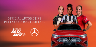 Mercedes-Benz UK named Official Automotive Partner of WSL Football