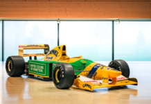 Michael Schumacher’s First F1 Grand Prix-Winning 1992 Benetton B192-05 to Star in Broad Arrow’s Global Icons: Europe Online Auction