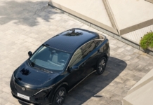 Nissan integra i pannelli solari in un'Ariya laboratorio