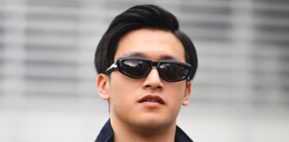 Official, Zhou in the Cadillac as a reserve driver
