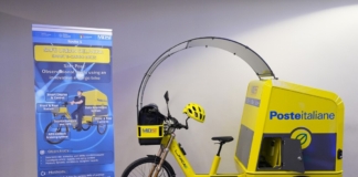 Poste sperimenta le cargo e-bike a tre ruote per i pacchi nei centri storici