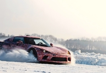 Test invernali per SC01, sportiva elettrica cinese made in Italy Test invernali per SC01, sportiva elettrica cinese made in Italy