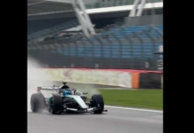 The Mercedes W17 on track at Silverstone for the shakedown – VIDEO Mercedes W17 shakedown