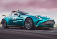 The Safety Car will be Mercedes only, the Aston Martin Vantage out
