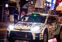 Toyota GR Yaris Rally2 H2 Concept sfila sul circuito cittadino di Monaco