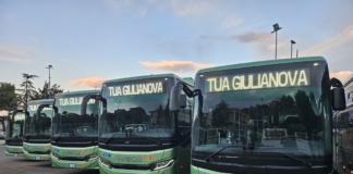 Tua, entrano in servizio 40 nuovi autobus a metano