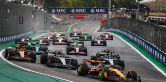 Partenza Sprint GP Brasile F1