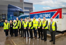 Voltempo powers UK’s first megawatt-scale eHGV charging hub at Kuehne+Nagel East Midlands Gateway as part of eFREIGHT 2030