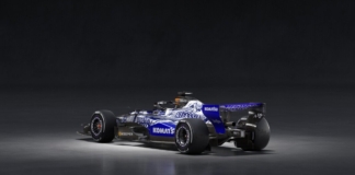 La livrea Williams per i primi test di Barcellona