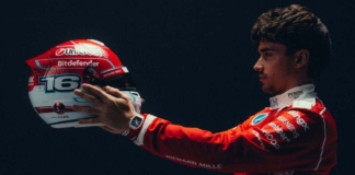 F1 2026: Charles Leclerc presenta il suo nuovo casco - Foto: Instagram @Charles_Leclerc