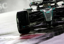 F1 GP Las Vegas 2025, Strip Circuit: George Russell (Mercedes AMG F1) - Foto: Getty Images