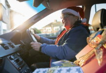 ‘Bah humbug!’ One in five Brits confess they talk to their car to cope with Christmas chaos
